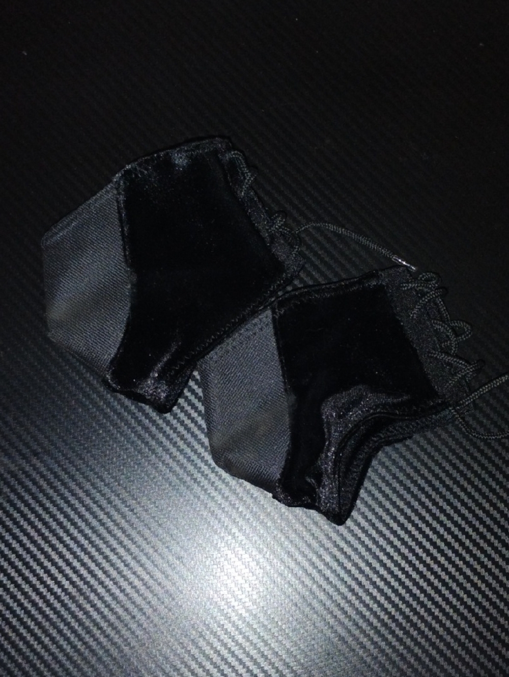 Black Velvet Lace-up Boot Protectors